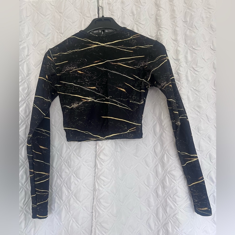 Licifit TIGER'S EYE LONG SLEEVE CROP TOP Size S/M - Picture 4 of 7
